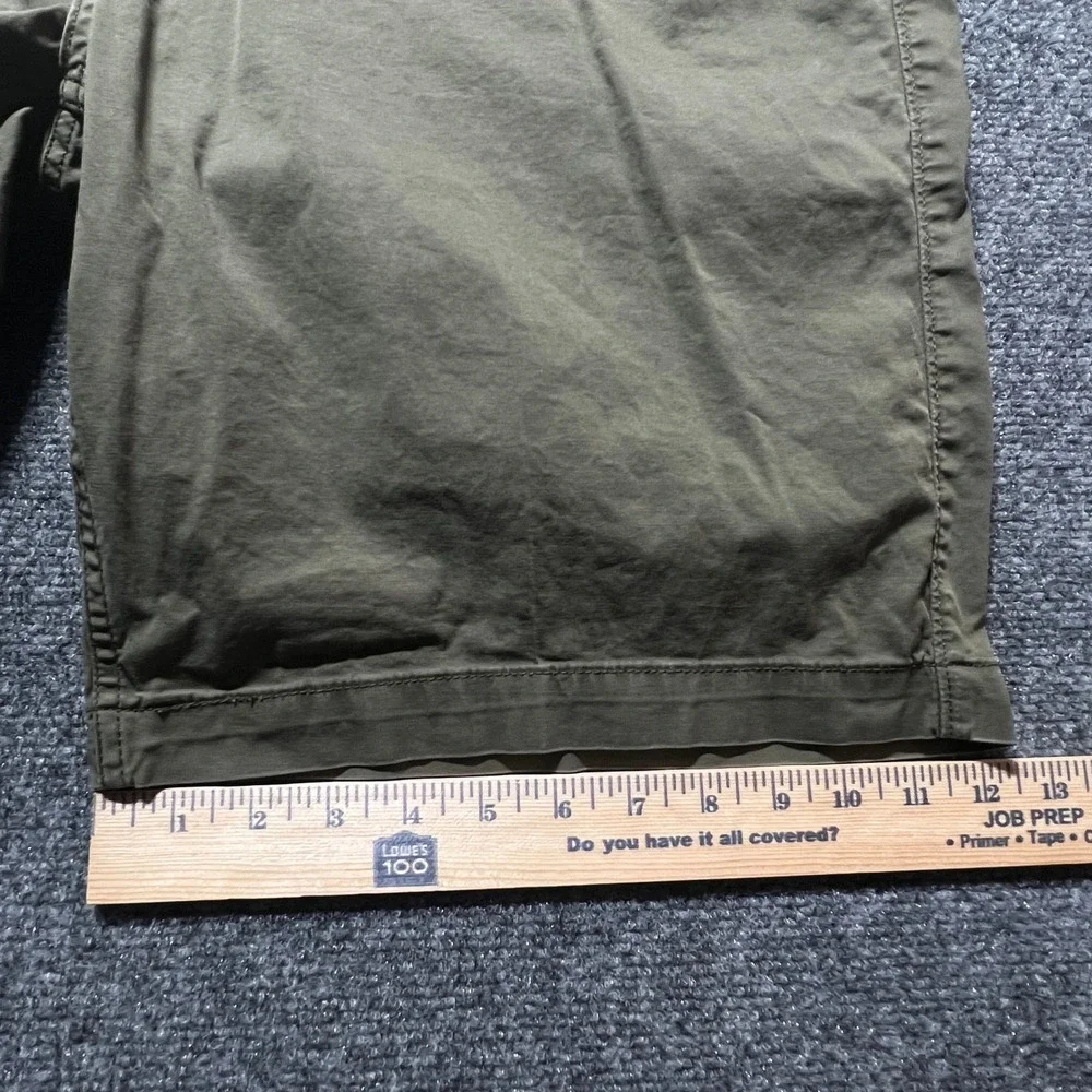 Levis Mens Cargo Shorts Olive Green Utility Casual Cotton 40 Waist